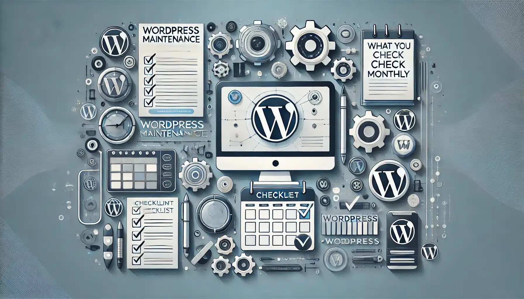 Check-list de maintenance WordPress : Ce que vous devez vérifier chaque mois